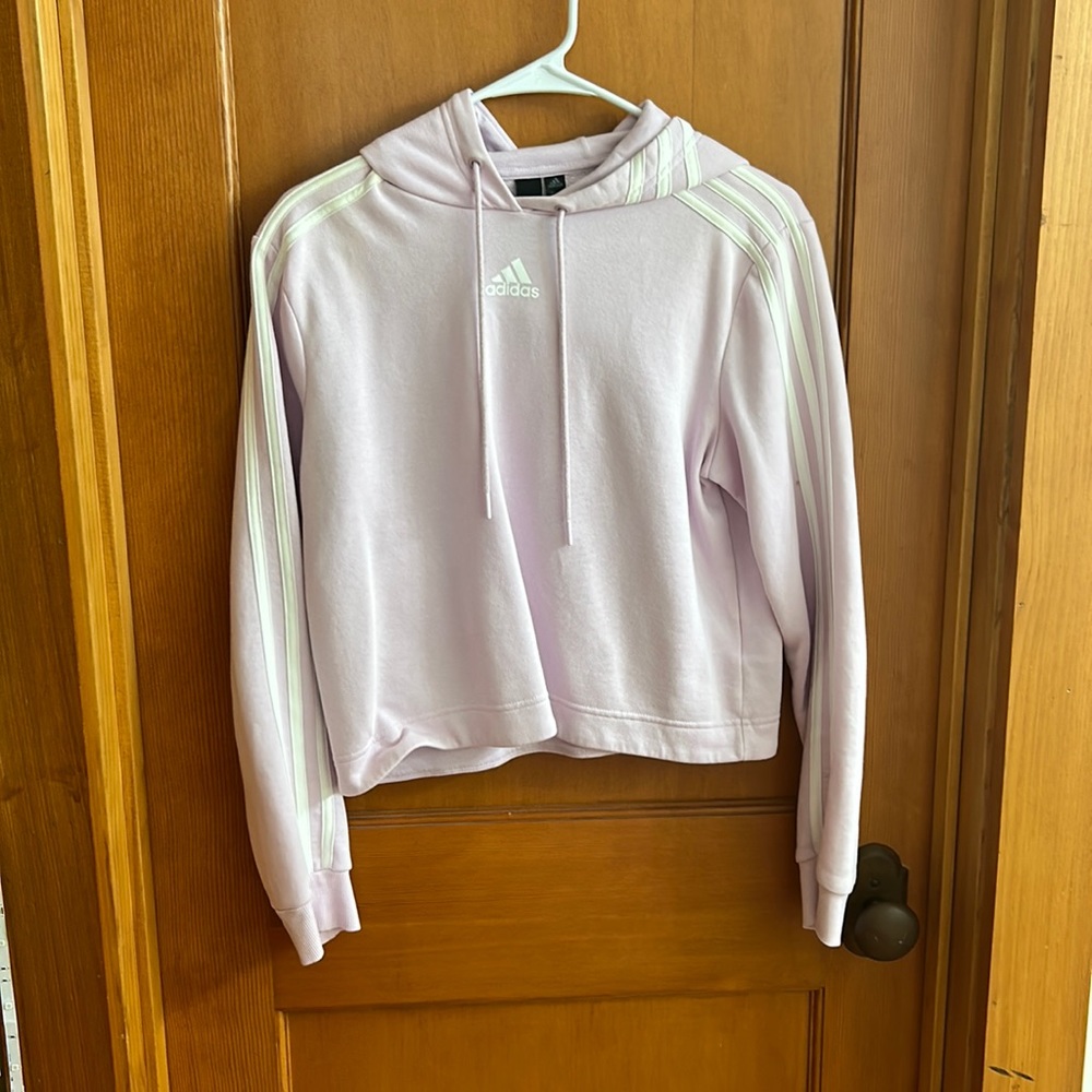 Adidas cropped hoodie